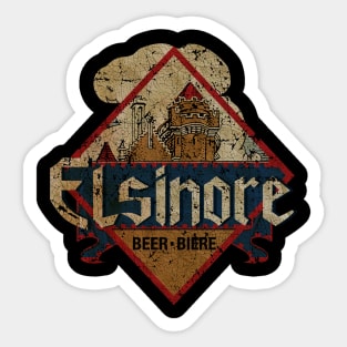 VINTAGE ELSINORE BEER Sticker